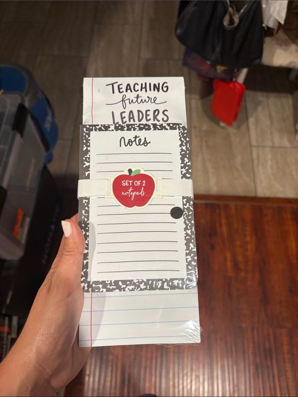 Teaching Future Leaders Notepad Set - Apple Design